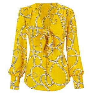 ❤️CABI❤️ Reef Knot Blouse. Small. EUC